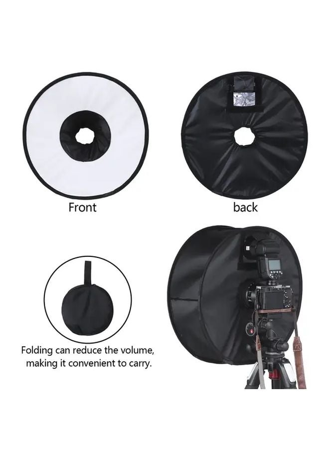 حلقة قابلة للطي من الصندوق اللين الناشر المحمول لفلاش الكاميرا للتصوير الماكرو - Image 5